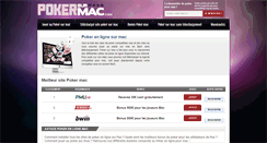 Desktop Screenshot of pokersurmac.com
